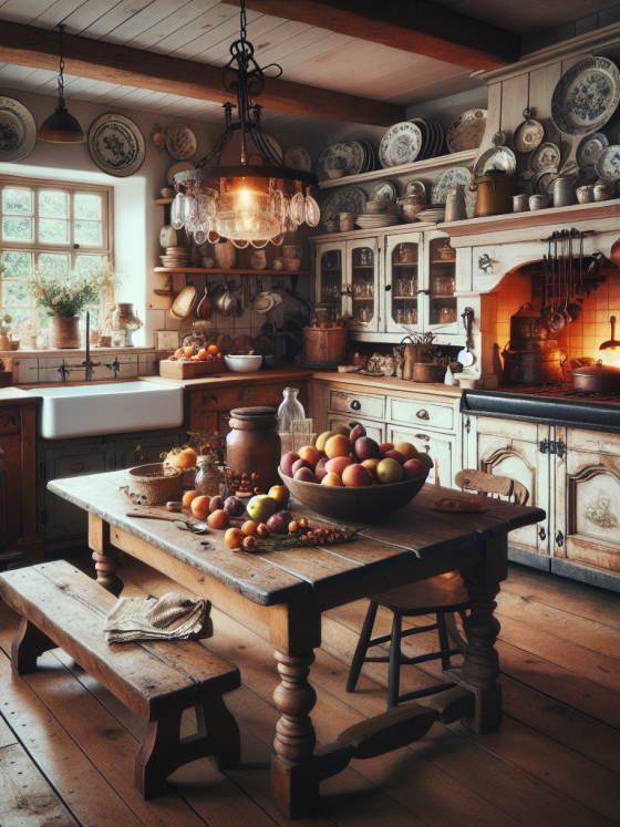 Creating the Heart of Your Home: Embracing the Country Kitchen Style